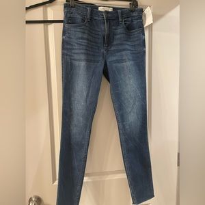 Abercrombie Super skinny ankle jean